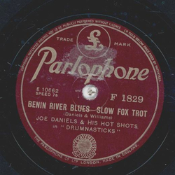 Joe Daniels - Benin River Blues / Juke-Box Jive