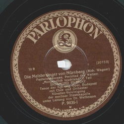 Sigismund Pilinsky - Die Meistersinger von Nrnberg:...