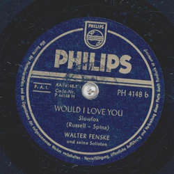 Walter Fenske - Zhl jeden Stern / Would I love You