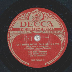 The Mills Brothers - Blue and Sentimental / Just when were falling in Love