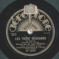 Leon Marcel - Rve de Valse / Les Trois Hussards
