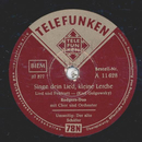 Rodgers-Duo - Singe dein Lied, kleine Lerche / Der alte...