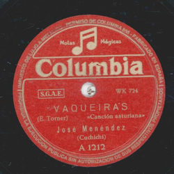 Jose Menendez - Soy Asturianin / Vaqueiras 