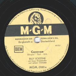 Billy Eckstine / Hank Williams- Caravan / Lets tur back the years