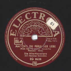 Die Hilo-Hawaiians - Mayomi, du Perle der Liebe / Hulalu