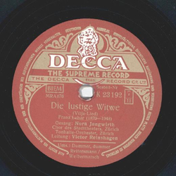 Victor Reinshagen - Die lustige Witwe Teil VII und VIII