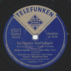 Hansgeorg Otto - Hoffmanns Erzählungen, Querschnitt Teil...