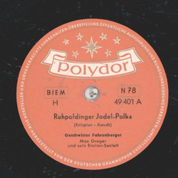 Geschwister Fahrenberger - Ruhpoldinger Jodel-Polka / Fahre mit der Rauschbergbahn