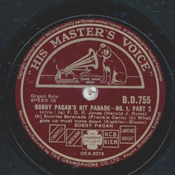 Bobby Pagan - Bobby Pagans Hit Parade, No 1 Part I and II