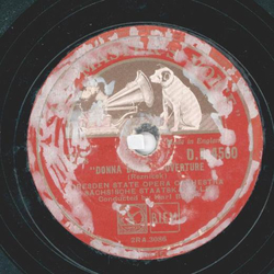 Dresden State Opera Orchestra - Donna Diana, Ouvertre /...