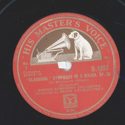 Boston Symphony Orchestra: Serge Koussevitsky - Classical...