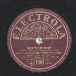 Ursula Maury und Peter Manuel - Eine weie Rose /...