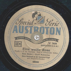 Erni Bieler, Rudi Hofstetter - Eine weie Rose / Ob ich...