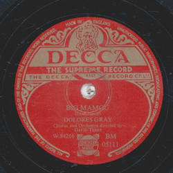 Dolores Gray - Big Mamou / Say youre mine again