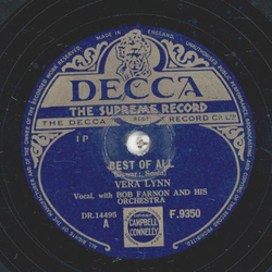Vera Lynn - Best of all / Havin a wonderful wish