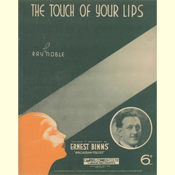 Notenheft / music sheet - The touch of your Lips