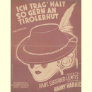 Notenheft / music sheet - Ich trag halt so gern an...