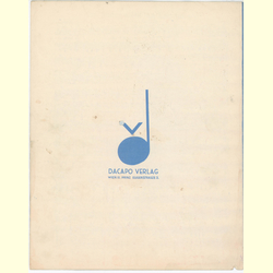 Notenheft / music sheet - Im S�den steht ein Regenbogen