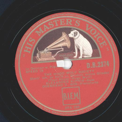 Alexander Kipnis - The Hugo Wolf Society: Sterb ich, so...