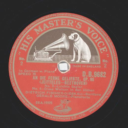 Dietrich Fischer-Dieskau - An die ferne Geliebte, Op. 98...