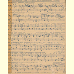 Notenheft / music sheet - Der Bruchpilot