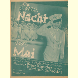 Notenheft / music sheet - Eine Nacht im Mai