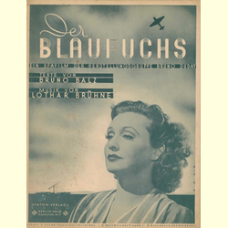 Notenheft / music sheet - Der Blaufuchs