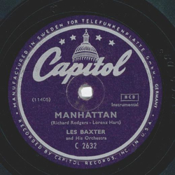 Les Baxter - Manhattan / Love Theme from: The Robe