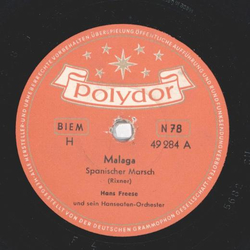 Hans Freese - Malaga / Mit Bolero und Sambrero