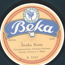 Balalaika-Orchester - Stenka Rasin / Die Nachtigall