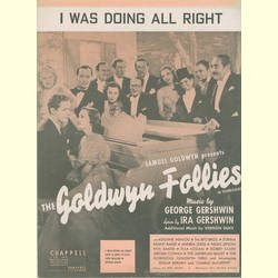 Notenheft / music sheet - The Goldwyn Follies