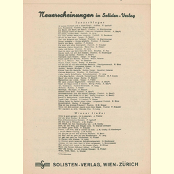 Notenheft / music sheet - Romana