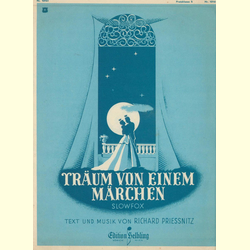 Notenheft / music sheet - Trumen von einem Mrchen