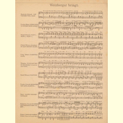 Notenheft / music sheet - Kleine Nordseeschwalbe 