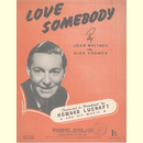 Notenheft / music sheet - Love Somebody