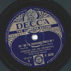 Ambrose - No! No! A thousand times no! / Im gonna wash my...