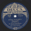 Die Schwarzwaldmusikanten - Klein Hildchen / Schne Barbara