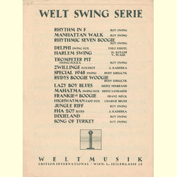 Notenheft / music sheet - Frankies Boogie