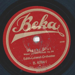 Edith-Lorand-Orchester - Wiener Blut / Du und Du