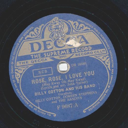 Billy Cotton - Festival Hop / Rose, Rose, I Love You 