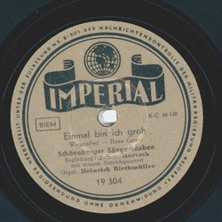 Schneberger Sngerknaben - Einmal bin ich gro / Meine...