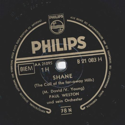 Paul Weston - Gigi / Shane