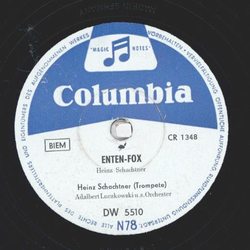 Heinz Schachtner - Enten Fox / Wer Weiss ? Wer Weiss ?...