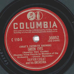 Xavier Cugat - Green Eyes / Besame Mucho