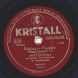 Fritz Domina - Schlager Parade, Teil I und II