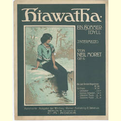 Notenheft / music sheet - Hiawatha