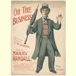 Notenheft / music sheet - Oh the Business!