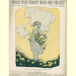 Notenheft / music sheet - Since you crept into my heart