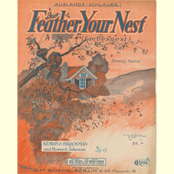 Notenheft / music sheet - Feather your nest