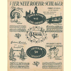 Notenheft / music sheet - Feather your nest